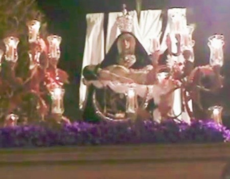 Alfonso Salmerón a la Virgen de las Angustias | 2010