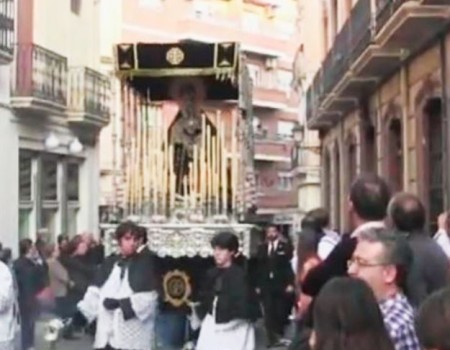 Antonia López a la Virgen de los Dolores Entierro |2014