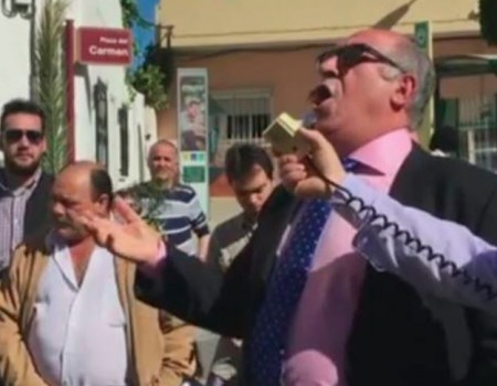 El Niño de las Cuevas por seguiriyas a la Borriquita en Viator | 2015