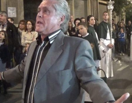 Alfonso Salmeron a la Esperanza en calle Real frente Casa Joaquin por seguiriya y marinete | 2017