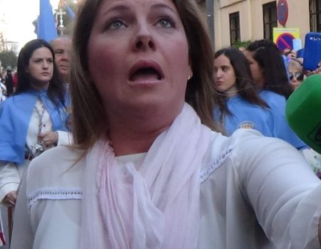 Montse Pérez a Ntra. Sra. del Primer Dolor, saeta por seguiriya con cambio a Manuel Molina | 2017