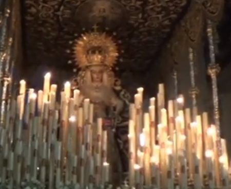 El Niño de las Cuevas a Ntra. Señora de la Merced saeta por colombianas | 2019