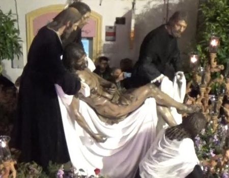 Ana Mar, Rocío Zamora y Eduardo López a la Cofradía de la Caridad saetas por seguirilla | 2019