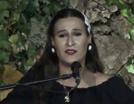 Caña, al cante Ana Mar a la guitarra Antonio de Quero y a las palmas Niño de la Cuevas