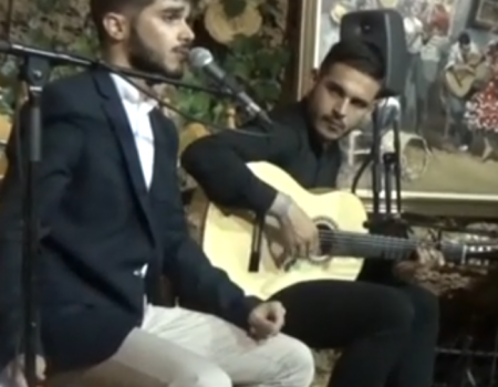 Eduardo López canta «El Polizón» | Antonio de Quero al toque