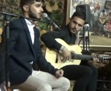 Eduardo López canta «El Polizón» | Antonio de Quero al toque