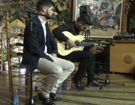 Taranta del Cojo de Málaga, taranta levantina por Eduardo López y Antonio de Quero a la guitarra