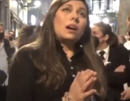 María José Pérez, saeta a María Stma. de los Ángeles por seguiriya | 2022