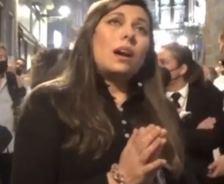 María José Pérez, saeta a María Stma. de los Ángeles por seguiriya | 2022