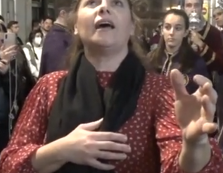 Montse Pérez, aeta por seguiriya a Mª. Stma. de los Desamparados | 2022