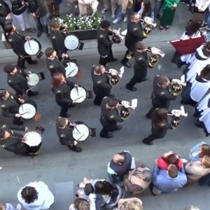 Banda de «Los Iris» de Instinción (Almería) acompañando a María Stma. de la Estrella | 2023