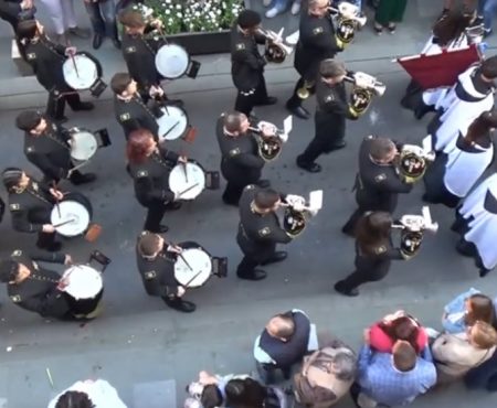 Banda de «Los Iris» de Instinción (Almería) acompañando a María Stma. de la Estrella | 2023