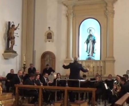 Tres marchas por la Banda Municipal de Almería, dirige Juan José Navarro