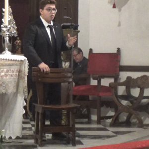 Exaltación a la Virgen de los Dolores y a la Virgen de la Soledad en la Iglesia de Santiago