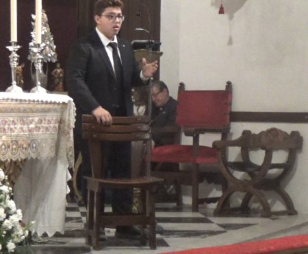 Exaltación a la Virgen de los Dolores y a la Virgen de la Soledad en la Iglesia de Santiago