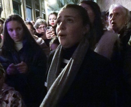 Celia Ortega a la Virgen de La Soledad, saeta por carcelera | 2024