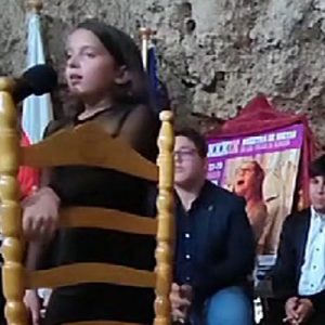 María la del Molinero saeta por seguiriya, a la Virgen de la Amargura | 2024